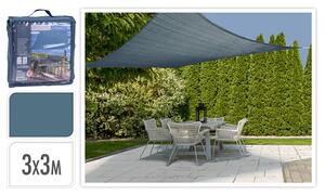 Πανί σκίασης τετράγωνο C46400360 - 3x3m - Steel Blue