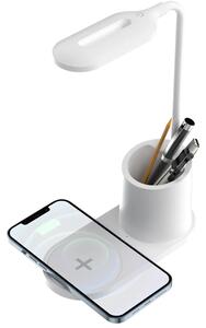 Φωτιστικό Γραφείου LED Fontastic (261831) με Ασύρματο Φορτιστή - Λευκό