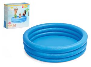 Φουσκωτή πισίνα Intex Crystal Blue παιδική, χωρητικότητας 288lt, 147x33cm