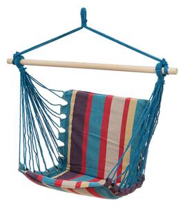 Αιώρα κάθισμα Heinner (YGH053) με ξύλο, 100x55cm, Μπλε