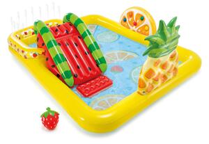 Φουσκωτή πισίνα Fun 'N Fruity Intex Play Center παιδική, χωρητικότητας 493lt, 244x191x91cm