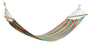 Αιώρα Heinner (YGH046) με ξύλο, 200x80cm, Μπλε/Κόκκινο