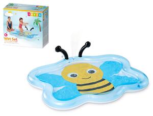 Φουσκωτή πισίνα Bumble Bee Spray Intex παιδική, χωρητικότητας 59lt, 127x102x28cm