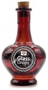 Διακοσμητικό Μπουκάλι με πώμα Glass Drops Navarra (5622DB738) Aπό 100% ανακυκλωμένο γυαλί, Xωρητικότητας 250ml, Διαστάσεων Ø 9 x Υ 15 cm, Terracotta