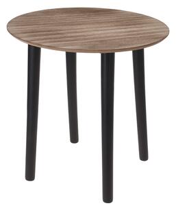 Τραπεζάκι Bοηθητικό με διαστάσεις 40x40x40cm - MDF - Απόχρωση Καφέ