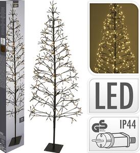 Διακοσμητικό δέντρο με 160 φωτάκια LED και ύψος 120cm - Θερμό Λευκό