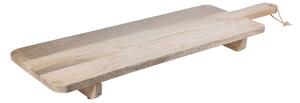 Δίσκος σερβιρίσματος με λαβή Ξύλο Mango - 100x28.5x7.5cm