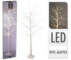 Διακοσμητικό δέντρο με 522 φωτάκια LED και ύψος 180cm - Θερμό Λευκό