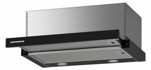 Απορροφητήρας Heinner HTCH-F660GBK με πλάτος 60cm και απορροφητική ισχύ 611 m³/h