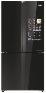 Ψυγείο Side by Side Haier Cube 90 Serie 9 HCW9919FSGB No Frost με τέσσερις πόρτες, Συνολική Χωρητικότητα 586L, Ενεργειακή Κλάση F και Ύψος 190cm