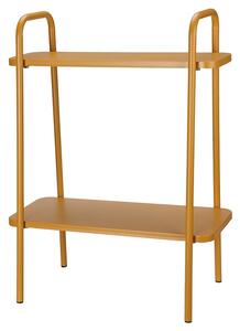 Βάση Φυτών με 2 επίπεδα και διαστάσεις 50x26x66cm - Mέταλλο - Mustard Yellow