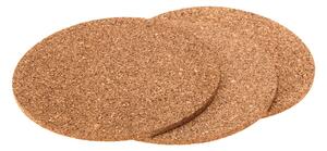 Σουπλά Μαγειρικών Σκευών Excellent Houseware - Φελλός - 19.5x19.5x0.6cm - 3 τεμάχια