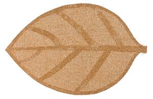 Σουπλά Secret de Gourmet σε σχήμα φύλλου, με διαστάσεις 50x33cm - Brown