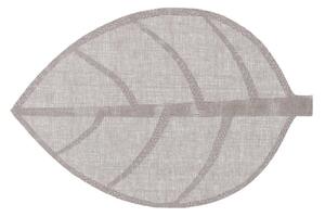 Σουπλά Secret de Gourmet σε σχήμα φύλλου, με διαστάσεις 50x33cm - Light Grey