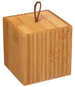 Κουτί Οργάνωσης 5five απο Ξύλο Bamboo, 9x9x9cm - Απόχρωση Ξύλου