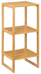 Επιδαπέδια Ραφιέρα Μπάνιου 5five από Ξύλο Bamboo, 35.1x33.5x84cm