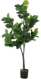 Tεχνητό φυτό σε γλάστρα Atmosphera - Φίκος λυράτα - 180cm