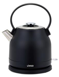 Βραστήρας Retro Livoo DOD202N με χωρητικότητα 1.5L και ισχύ 2200W - Black