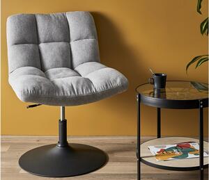 Πολυθρόνα Anton Home Deco Factory με διαστάσεις 80x65x79.5cm - Grey