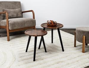 Σετ Τραπεζάκια Σαλονιού Home Deco Factory με διαστάσεις 38x38x39.5cm και 33x33x34.5cm - 2 τεμάχια