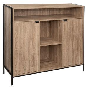 Μπουφές Aliaj 5Five με διαστάσεις 114x37x110cm - Απόχρωση Ξύλου