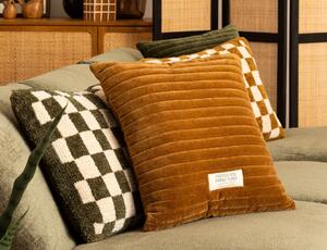Διακοσμητικό Μαξιλάρι Family corner Atmosphera με διαστάσεις 45x45cm - Ochre