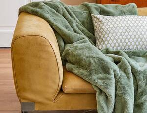 Κουβέρτα Bronte In The Mood Collection με διαστάσεις 200x150cm - Dark Green