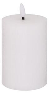 Διακοσμητικό Κερί LED Molia Atmosphera με διαστάσεις 7x7x12.5cm - White