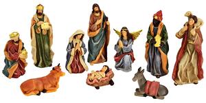 Διακοσμητικές Φιγούρες για φάτνη με ύψος 6 - 25cm - 10 τεμάχια