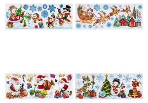 Χριστουγεννιάτικα Αυτοκόλλητα Fééric Lights & Christmas για παράθυρα, σε 4 επιλογές σχεδίων