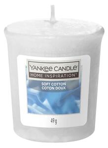 Αρωματικό Κερί Yankee Candle με διάρκεια καύσης έως 15 ώρες και άρωμα Soft Cotton