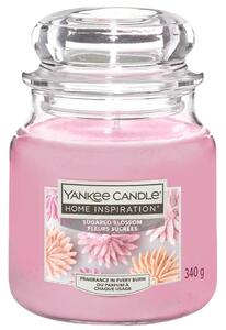 Αρωματικό Κερί Yankee Candle με διάρκεια καύσης έως 60 ώρες και άρωμα Sugared Blossom
