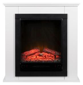 Ηλεκτρικό Τζάκι & Πλαίσιο Lugano Classic Fire με ισχύ 1800W, ρυθμιζόμενο θερμοστάτη και διαστάσεις 70x22x71cm