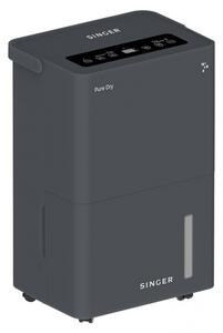 Αφυγραντήρας Singer Pure Dry Ion SDHM-16L Wi-Fi με ιονιστή και ικανότητα αφύγρανσης 16 λίτρα / ημέρα, Γκρι