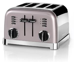 Φρυγανιέρα Cuisinart CPT180PIE με ισχύ 1800W και χωρητικότητα 4 φέτες ψωμιού - Pink