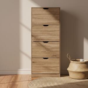Παπουτσοθήκη Με 4 Ράφια/24 Θέσεων (60x23.3x155.4) F-V Shoe Cabinet 193434