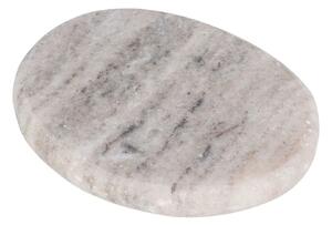 Σουβέρ από μάρμαρο με διαστάσεις 12.5x9.5x1.4cm - Grey