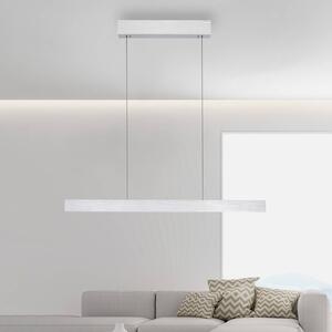 PURE E-Motion LED κρεμαστή μπάρα CCT, ασημί