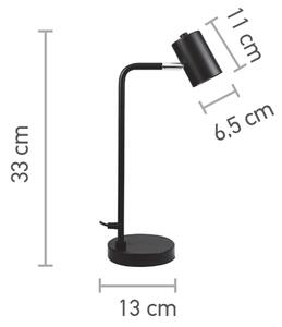 InLight Επιτραπέζιο φωτιστικό σε λευκό χρώμα 1XGU10 D:33cm (3015-WH)