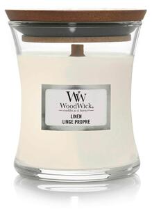 Αρωματικό Κερί WoodWick με διάρκεια καύσης έως 30 ώρες και άρωμα Linen