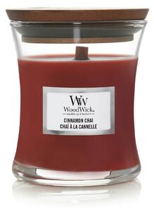 Αρωματικό Κερί WoodWick με διάρκεια καύσης έως 30 ώρες και άρωμα Cinnamon Chai
