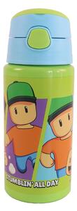 Παγούρι 500ml Με Καλαμάκι Fisher Price Flip Stumble Guys 577-30248