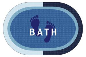 Υπεραπορροφητικό Πατάκι Μπάνιου (50x70) Dimcol Bath Sky Blue