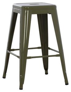 Σκαμπό Melita HM8573.03 43x43x67cm Olive