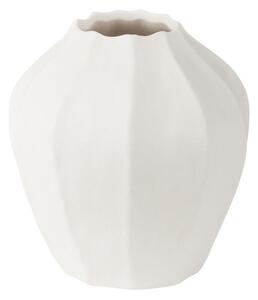 Διακοσμητικό Βάζο (13.5x13.2x14.3) Estia Πλισέ Clayra Ivory 09-50542