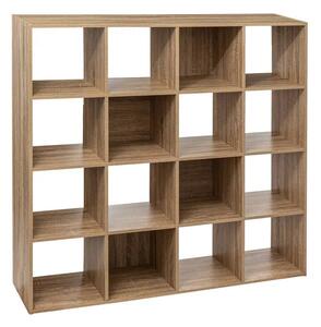 Ραφιέρα 5five Mix'n Modul, 16 διαμερίσματα, MDF, λευκή, 135.5 εκ