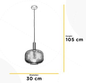 ONLI - Κρεμαστό φωτιστικό οροφής DOROTY 1xE27/6W/230V διάμετρος 30 cm