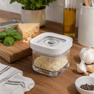 Δοχείο Τροφίμων Cube Fresh & Save Zwilling με καπάκι, χωρητικότητα 320ml και διαστάσεις 10.7x10.7x7.6cm