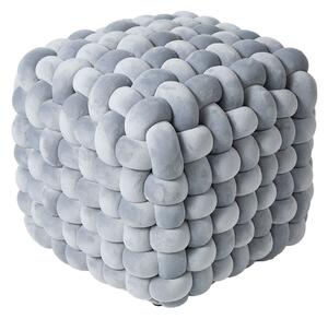 Πουφ (43x43x40) Das Home Stool Line 2272 Grey