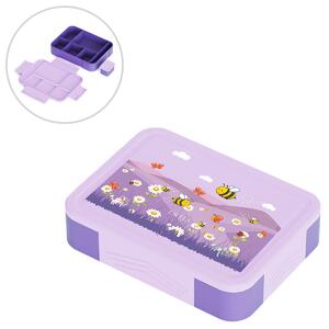 Φαγητοδοχείο Με Χωρίσματα 1.33lt Estia Save The Aegean Garden Friends 01-43872